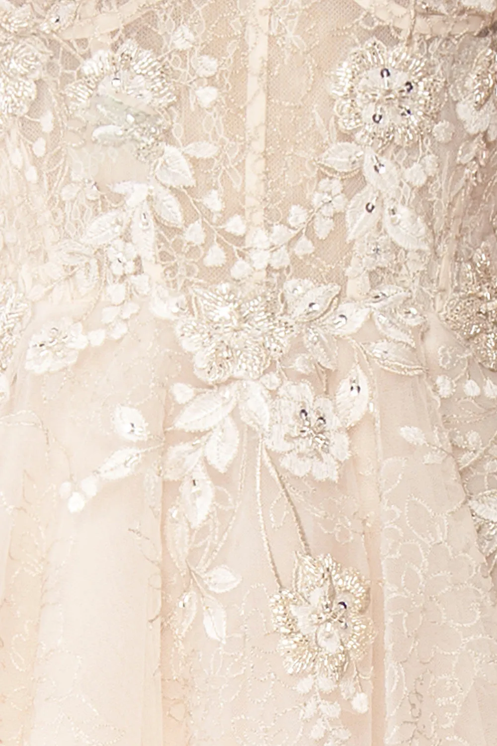 Amina | Embroidered A-Line Bridal Dress