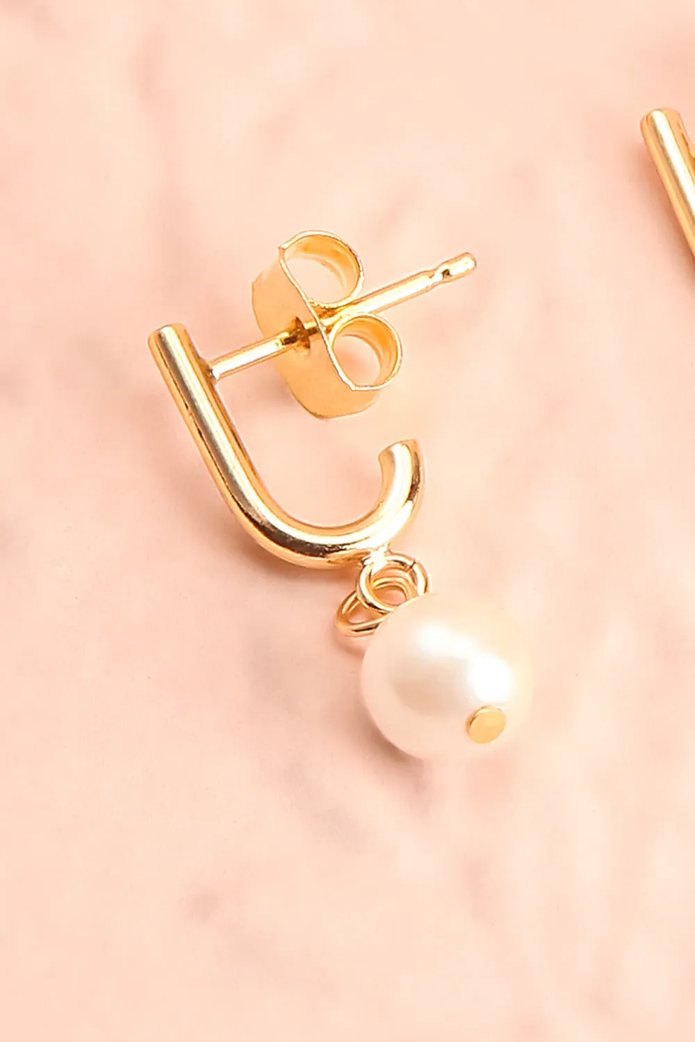 Charline Pearl | Pendant Earrings