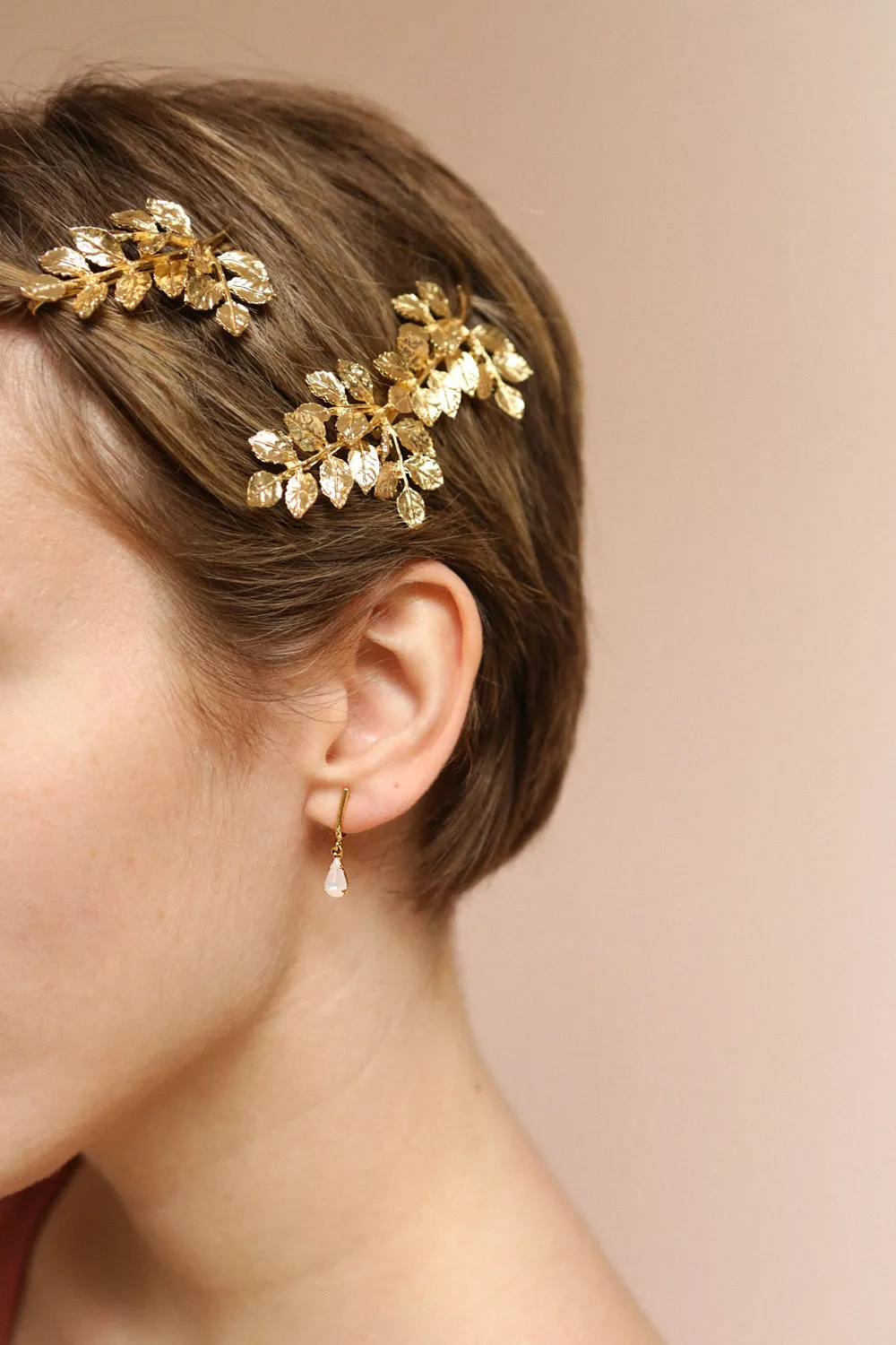 Charline Quartz | Pendant Earrings