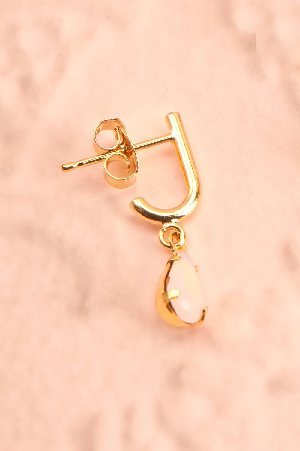 Charline Quartz | Pendant Earrings