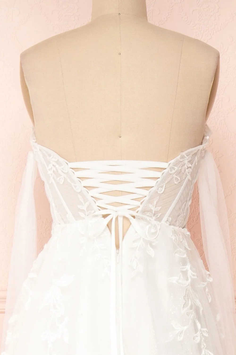 Cossette | Strapless Corset Maxi Dress