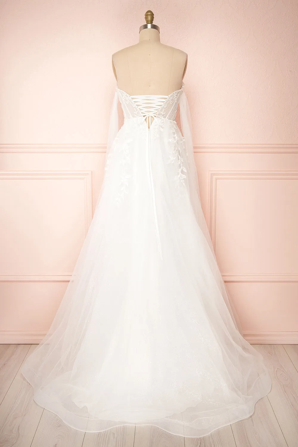 Cossette | Strapless Corset Maxi Dress
