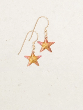 Holly Yashi Carmel Earrings - Peach