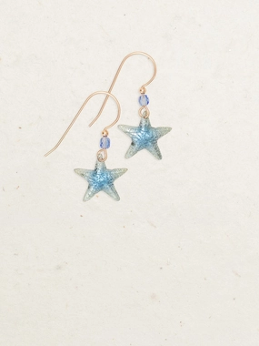 Holly Yashi Carmel Earrings - Seashore Blue