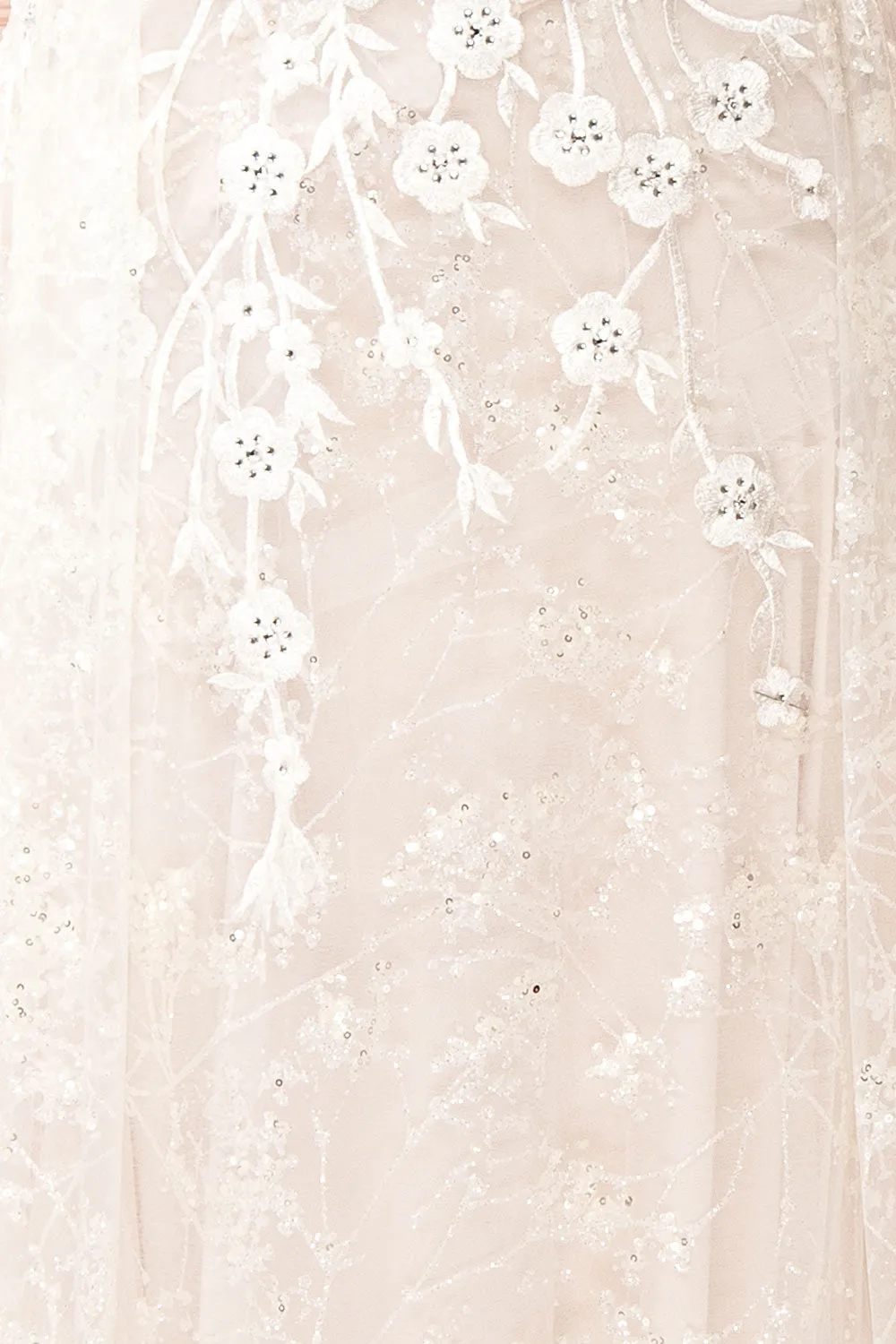 Melodie | Corset Dress w/ Floral Lace