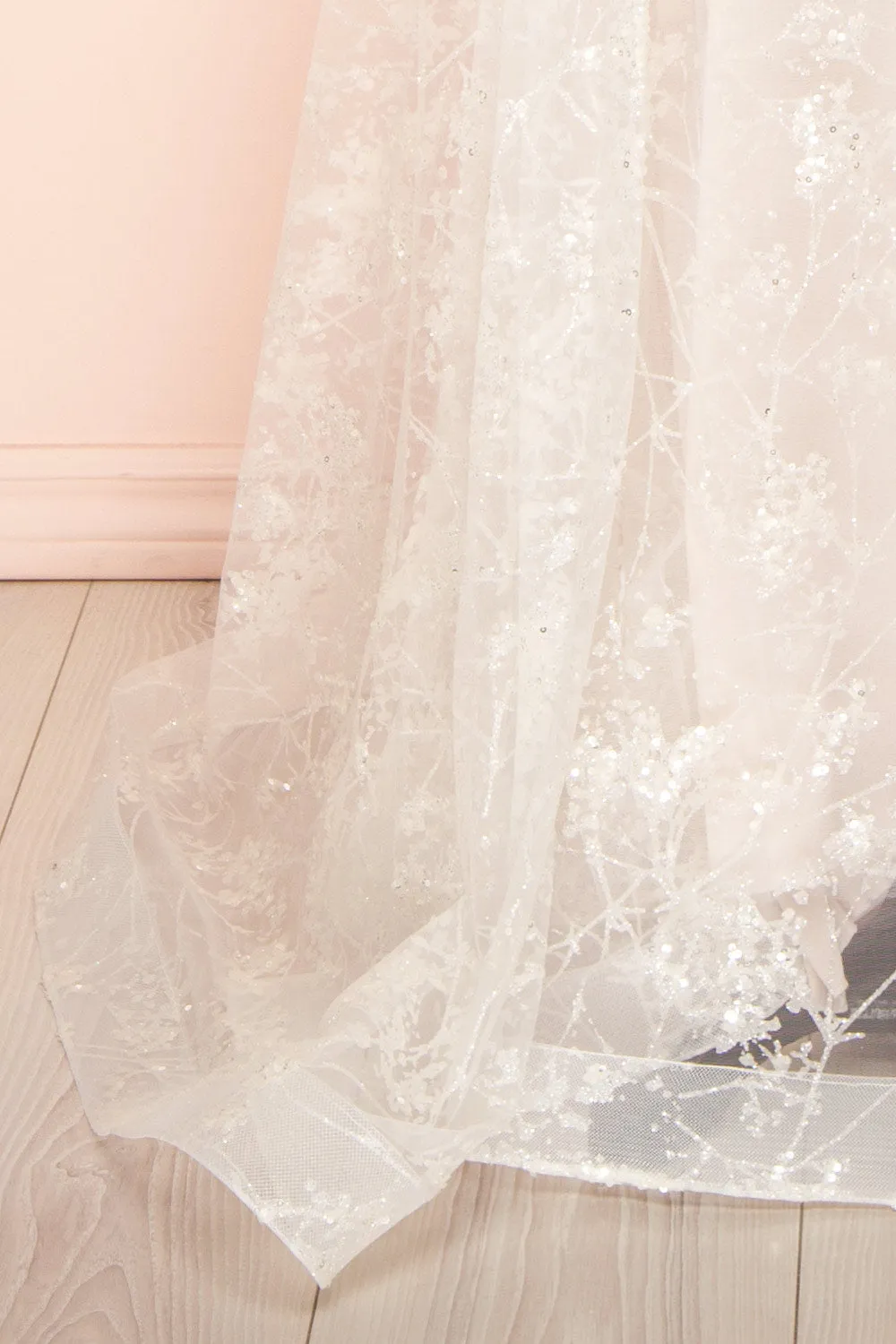 Melodie | Corset Dress w/ Floral Lace