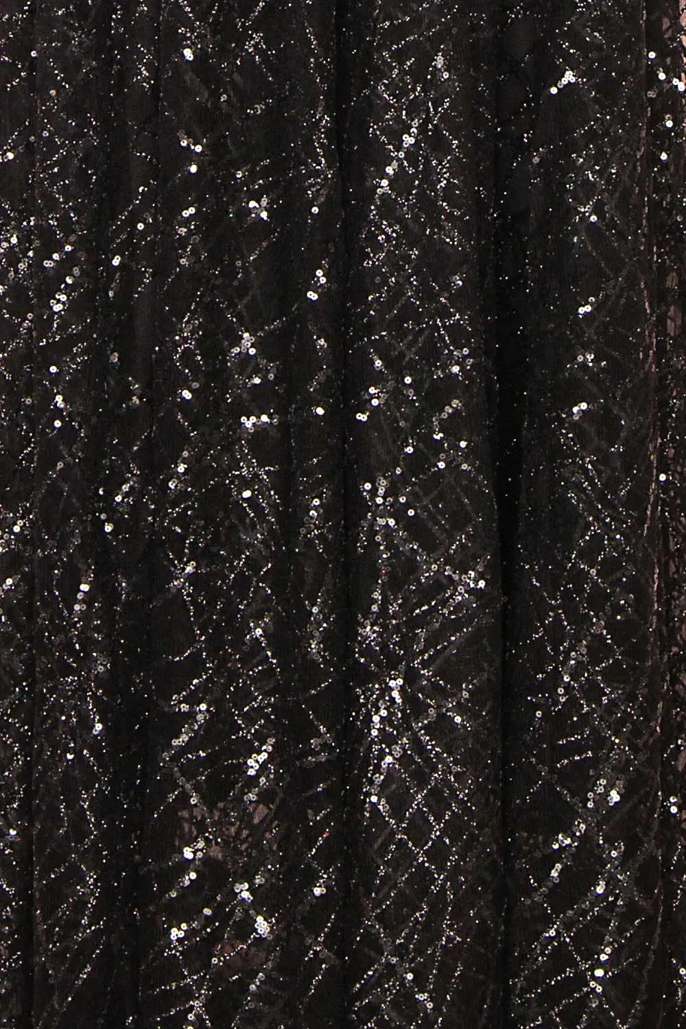 Tyffen Black | Sequin Maxi Dress
